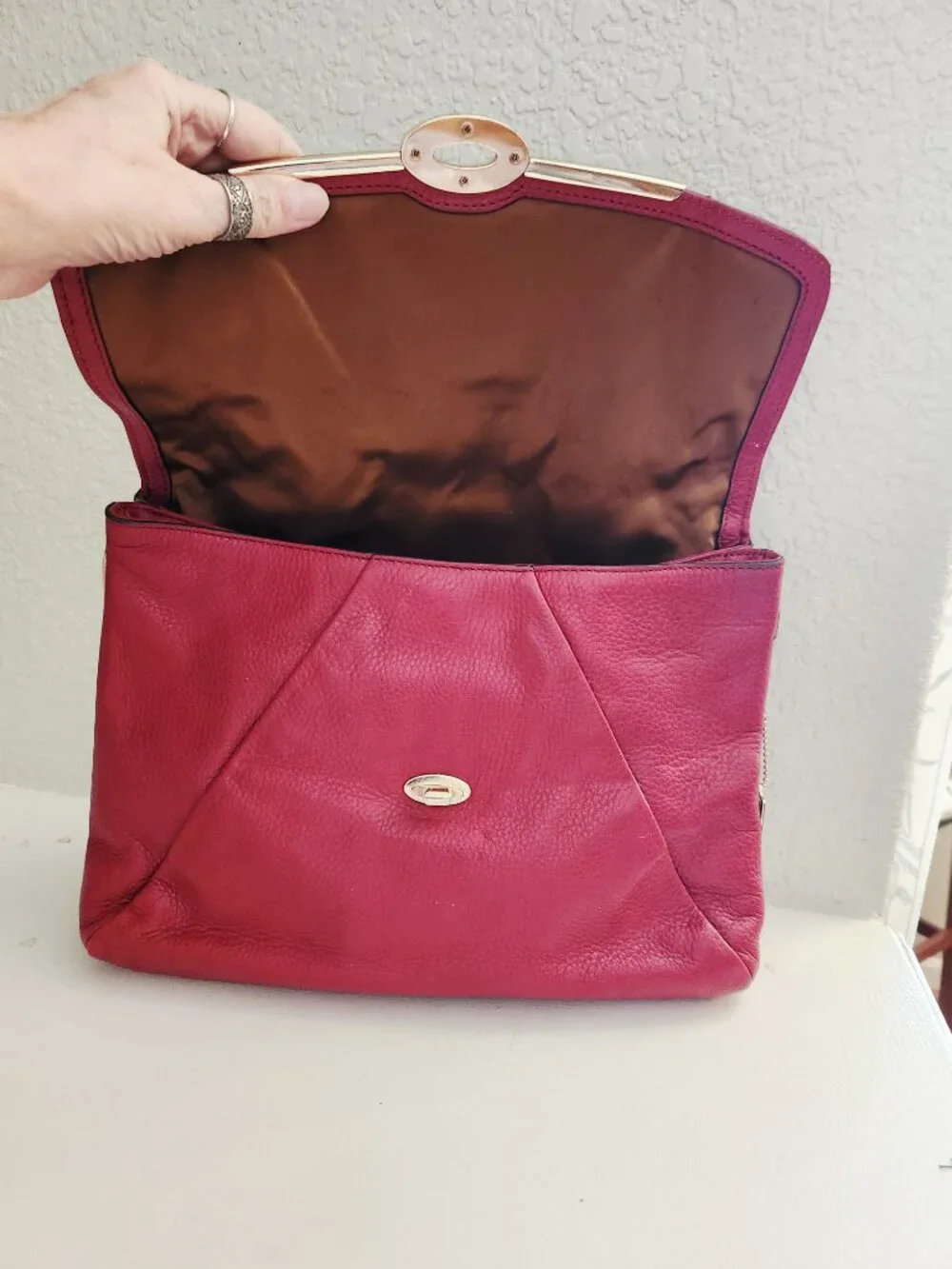Euc Coach Madison Leather Shoulder Bag Purse